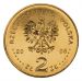 2 złote - 450 lat Poczty Polskiej